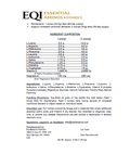 EQI Essential Aminos + Vitamin E